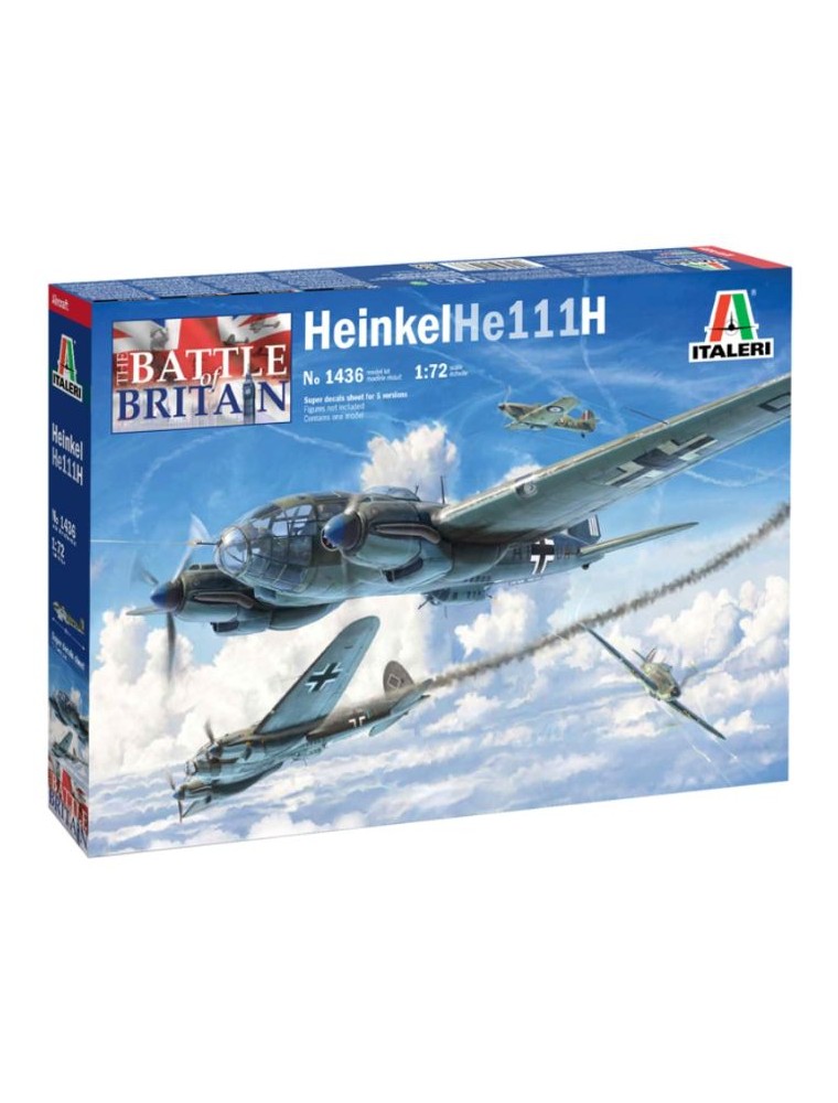 Italeri - Heinkel He 111 H-6 Battle Of Britain 80th Ann. 1/72 He111