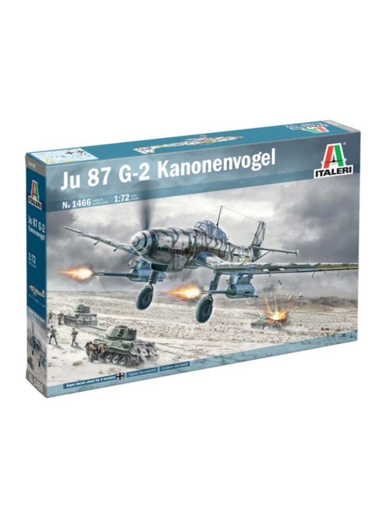 Italeri - Junker JU87 G2 Stuka Kannonenvogel 1/72