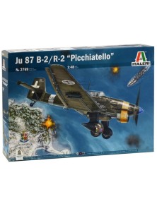 Italeri - JU87 B2/R2 Stuka 1/48 Picchiatello con fotoincisioni