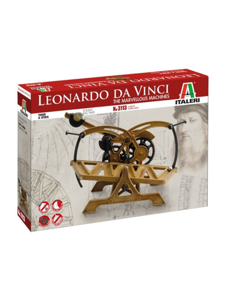 Italeri - ROLLING BALL TIMER    LEONARDO DA VINCI