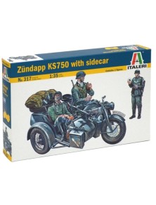 Italeri - ZUNDAPP KS750 CON...