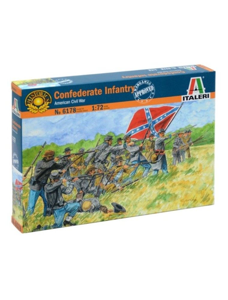 Italeri - FANTERIA CONFEDERATA      1/72