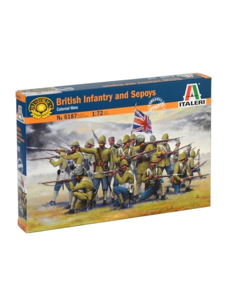 Italeri - TRUPPE COLONIALI BRITANNICHE 1/72 E SEPOY 1878