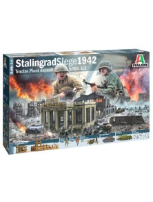 Italeri - Assedio di Stalingrado 1942 1/72 con edifici,soldati e mezzi