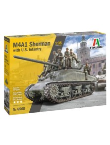 Italeri - M4A1 Sherman con...