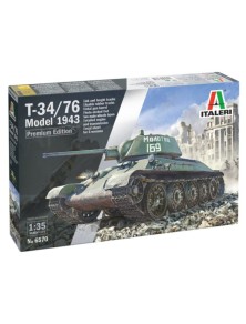 Italeri - Carro Russo T-34/76 Model 1943 1/35 T34/76 Premium Edition