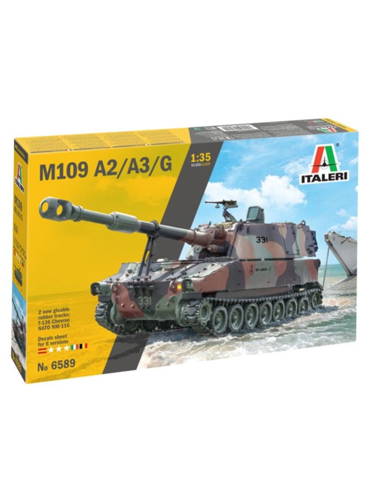 Italeri - M-109 A2/A3-G 1/35 M109G Esercito Italiano 1982