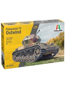 Italeri - Carro Flakpanzer Iv Ostwind Tedesco 1/35 WWII