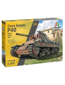 Italeri - Carro Italiano P40 1/35 Ansaldo woks Genoa fine 1943