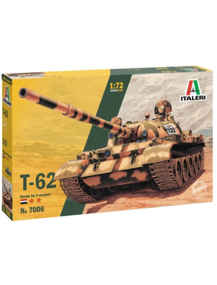 Italeri - T-62 carro armato Sovietico 1/72 T62