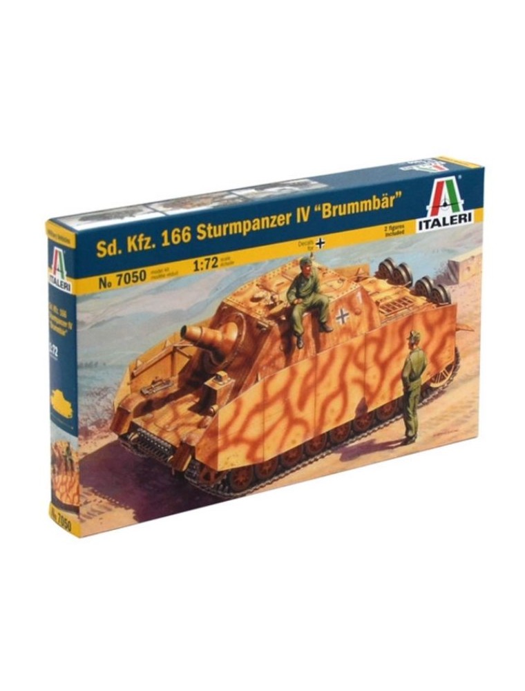 Italeri - CARRO STURMPANZER IV 1943 1/72 SD.KFZ.166 BRUMMBAR