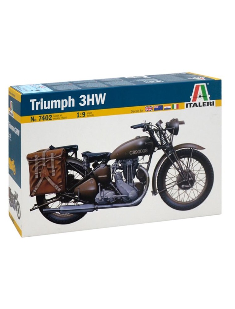 Italeri - Moto Triumph 3HW WWII 1/9