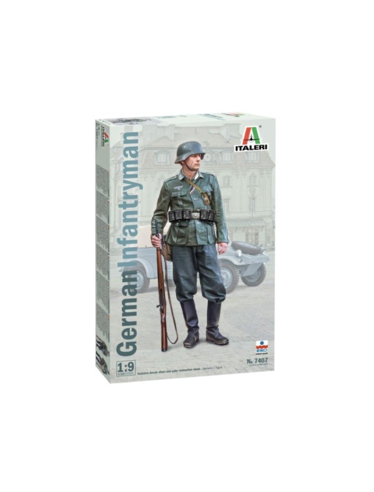 Italeri - Soldato fanteria Tedesca 1/9 German Infantryman WWII