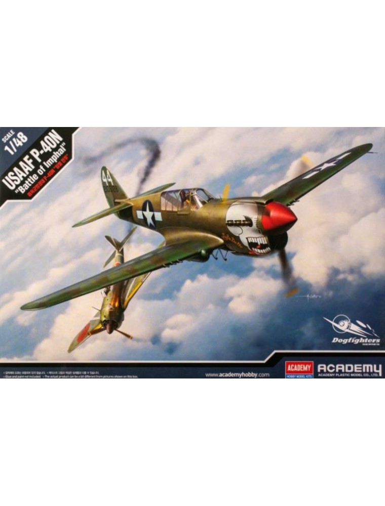 Academy - USAAF P-40N Battle of Imphal 1/48 P40N