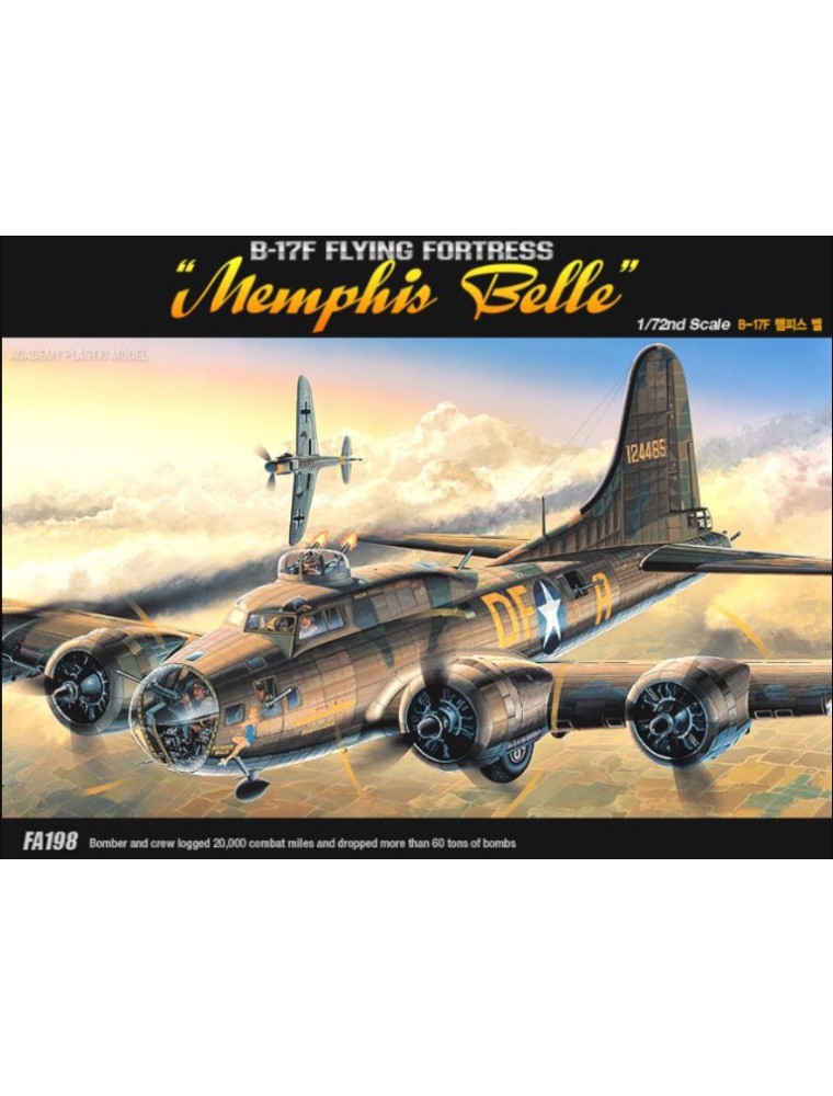 Academy - B-17F Memphis Belle 1/72 B17F