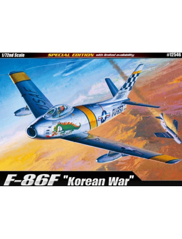 Academy - USAF F-86F Korean War 1/72 F86F