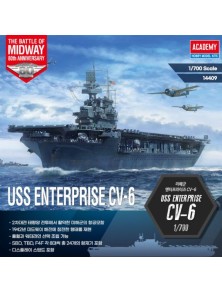 Academy - USS Enterprise CV-6 The Battle Of Midway 80th Anniversary 1/700