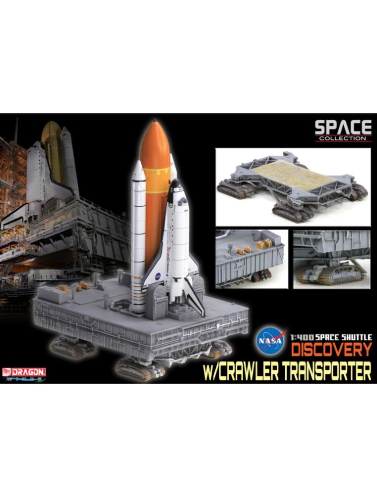 Dragon - Space Shuttle W/Transporter 1/400