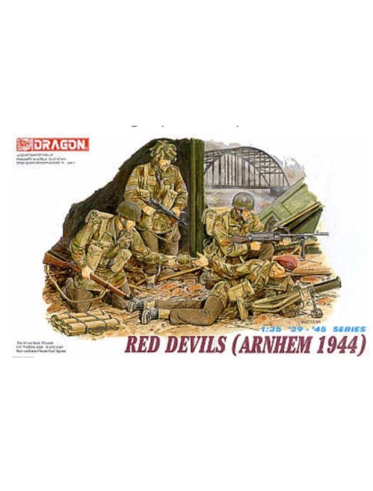 Dragon - Red Devils (Arnhem 1944) 1/35 paracadutisti Inglesi WW2