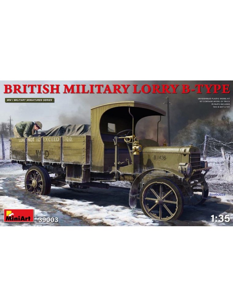 MiniArt - Furgone militare British Military Lorry B-Type 1/35