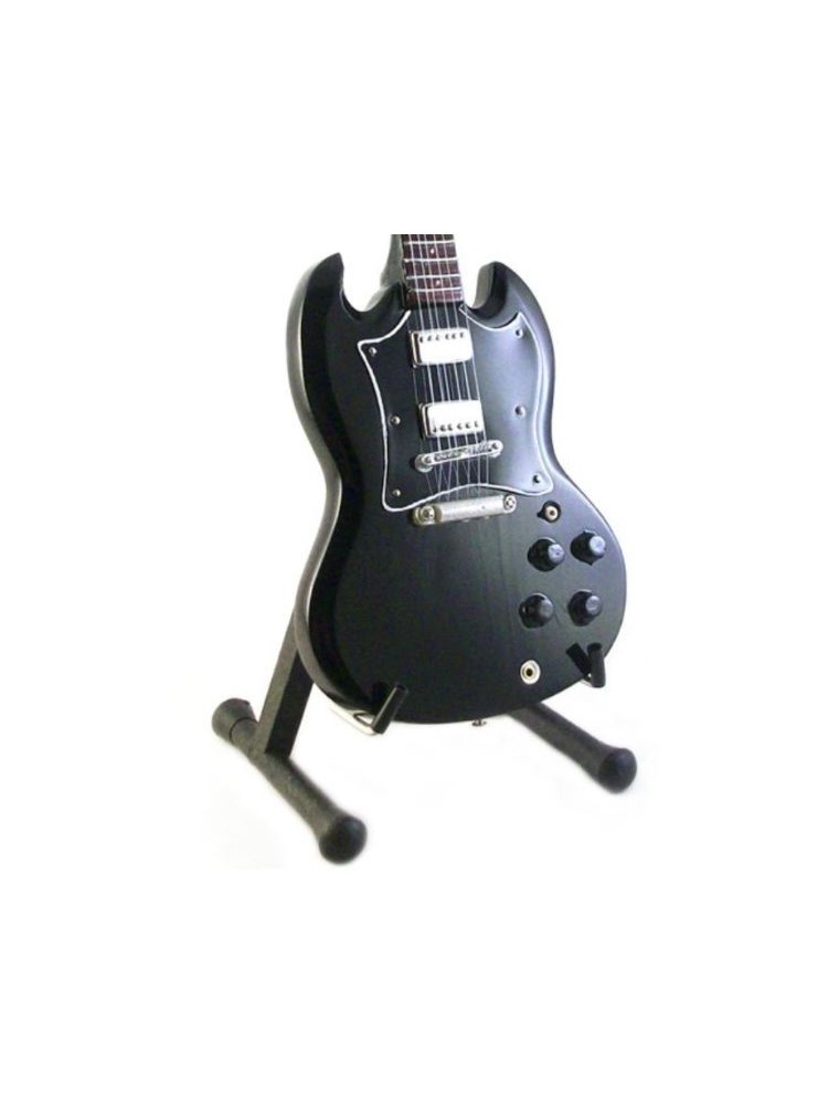 Generica - AC / DC Angus Young mini chitarra in legno