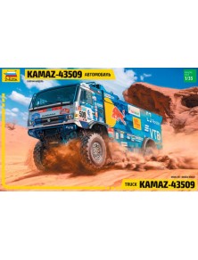 Zvezda - Camion Paris Dakar Kamaz-43509 1/35