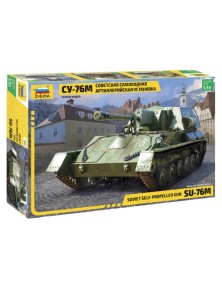 Zvezda - SU-76 Soviet Self Propelled 1/35 SU76 semovente d'artiglieria