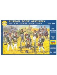 Zvezda - Russian Artillery 1812 1/72