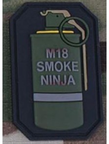 Emersongear - PATCH IN PVC M18 SMOKE NINJA