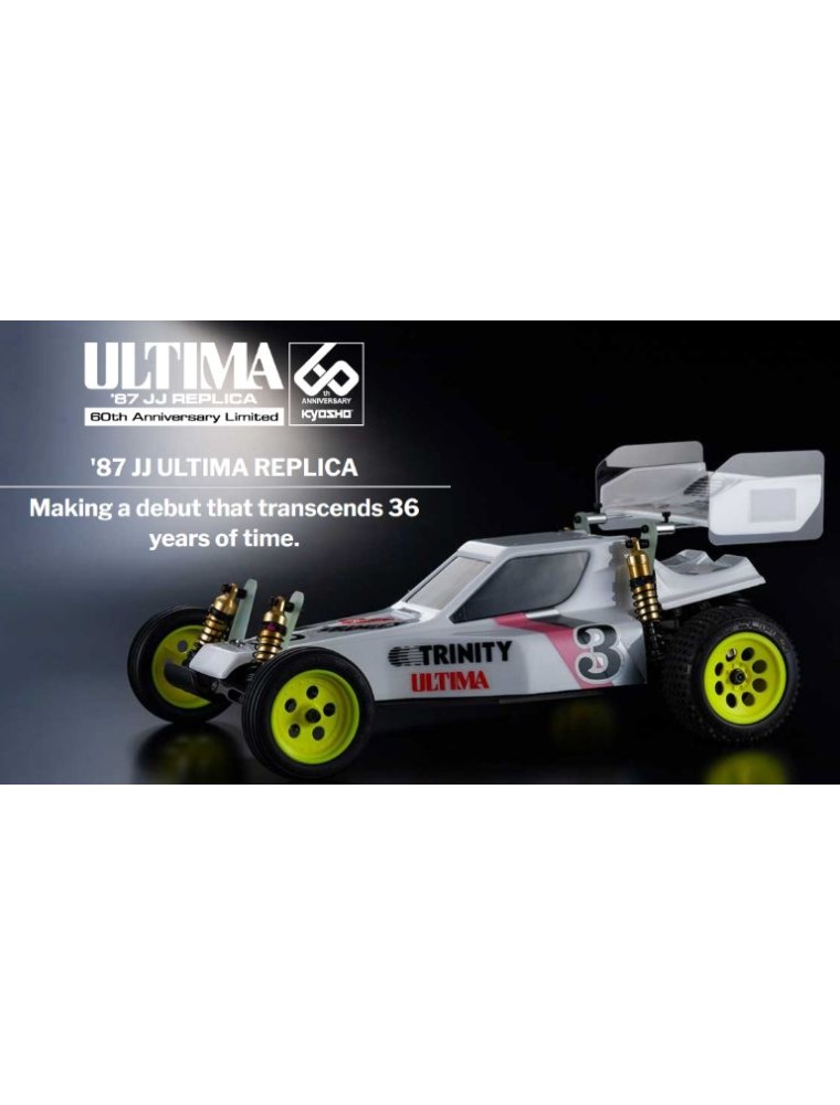 Kyosho - Kyosho Ultima '87 JJ Replica 2wd 1/10 in Kit 60ｰ ann. Legendary Series