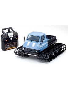 Kyosho - Trail King blu 1/12 EP Veicolo Cingolato gatto delle nevi