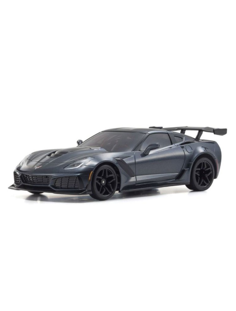 Kyosho - Carrozzeria Chevrolet Corvette ZR1 grigia Mini-Z RWD (w-mm)