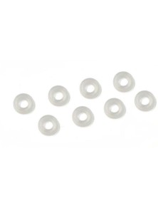 Kyosho - O-ring P3 trasparente scanalato 8pz 3mm per ammortizzatori