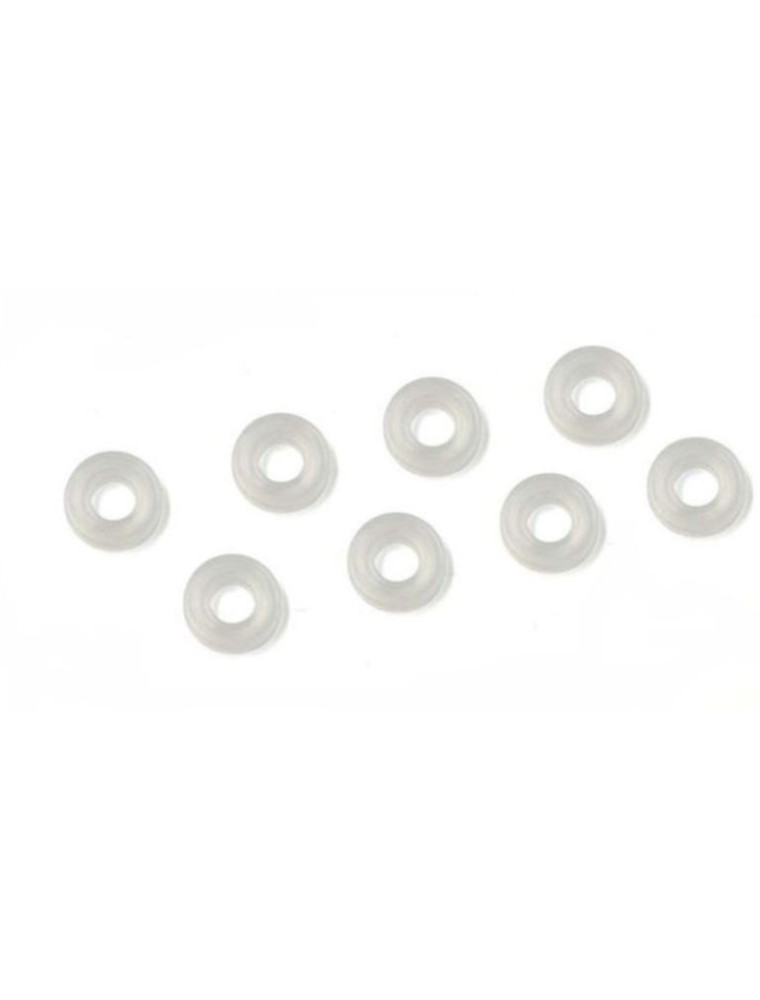 Kyosho - O-ring P3 trasparente scanalato 8pz 3mm per ammortizzatori