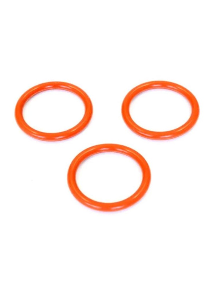 Kyosho - O-ring P18 3pz in silicone color arancio per serbatoi