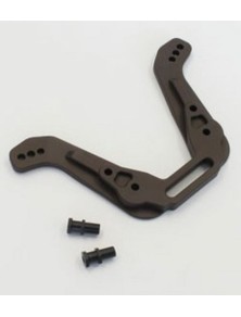 Kyosho - SUPPORTO IN ERGAL SCORPION XXL ANTERIORE PER AMMORTIZZATORI