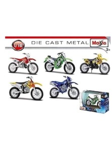 Maisto - Collezione Moto Cross 1/18