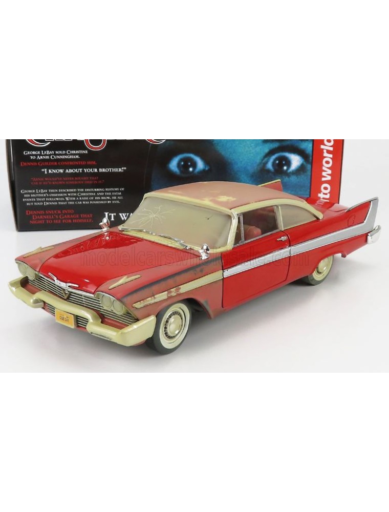 Generica - Christine La Macchina Infernale Plymouth Fury Coupe 1/18 1958