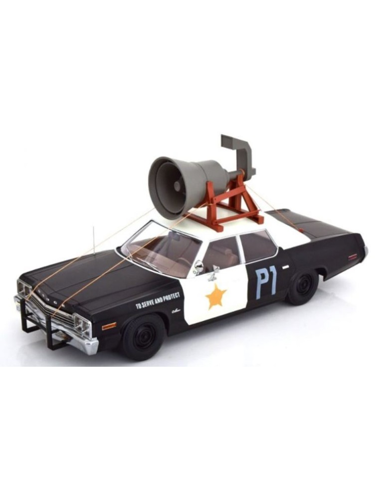 KK-SCALE - Dodge Monaco 1974 Blues Brother Bluesmobile 1/18 con megafono