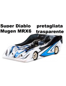 XTREME Aerodynamics - Carrozzeria Super Diablo per Mugen 1/8 pista pretagliata Xtreme