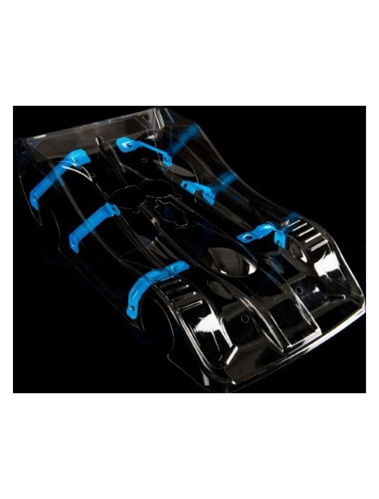 XTREME Aerodynamics - Rinforzi carrozzeria pista 1/8 con alettone