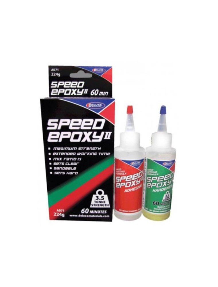 DELUXE MATERIALS - DELUXE Speed Epoxy II 60 minuti 3,5 tonnellate