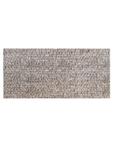 NOCH - MURO DI PIETRA DI CAVA      H0 IN CARTA 32x15cm