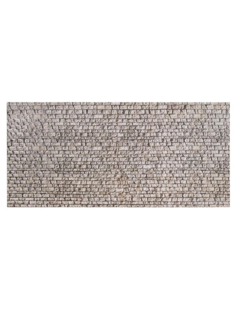 NOCH - MURO DI PIETRA DI CAVA      H0 IN CARTA 32x15cm