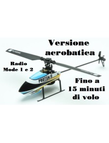 Pichler - Elicottero Proton 2 acrobatico flybarless 15 minuti di volo mode1 e 2