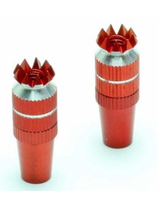 Pichler - Stick arancio per radio filettatura M4 lunghi 24mm 2pz