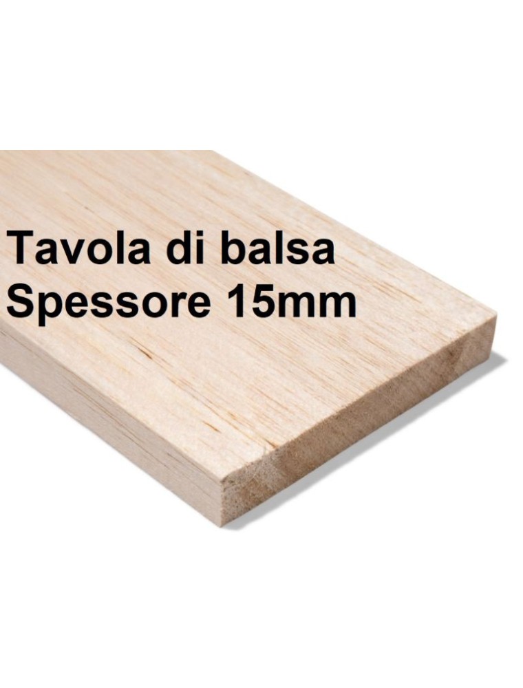 Pichler - Tavola di balsa 15x100x1000mm 1pz