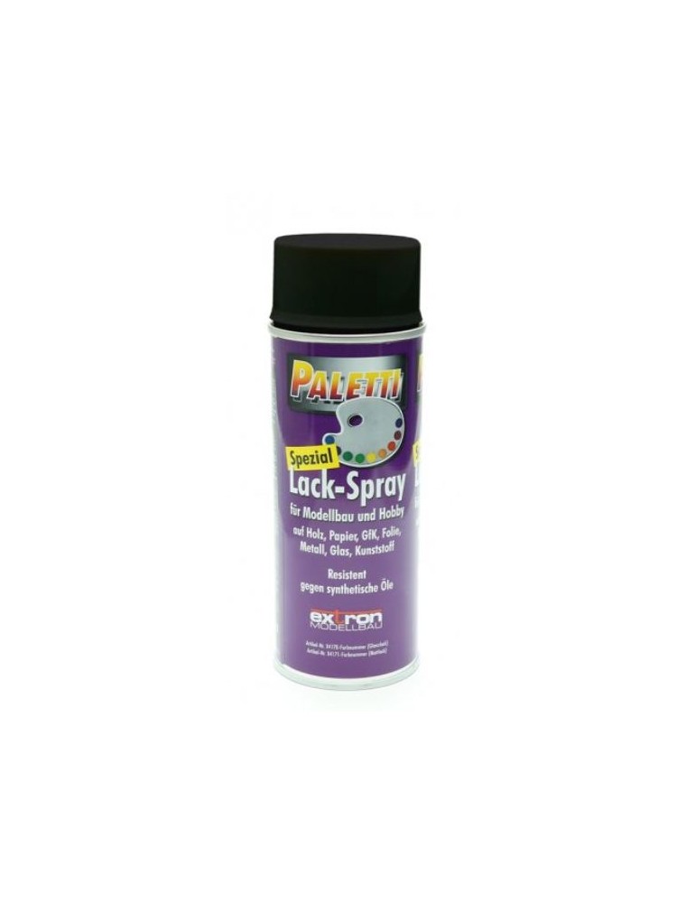 Extron - Spray nero opaco 400ml Paletti