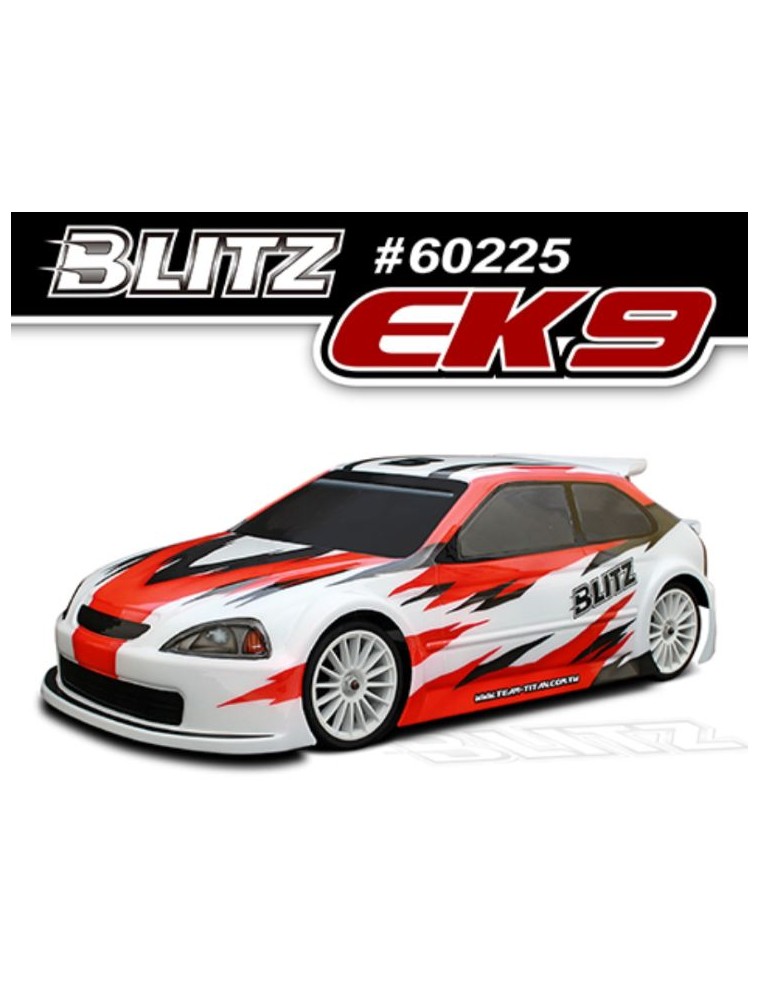 BLITZ - Carrozzeria Blitz EK9 1/10 EP 190mm 0,7mm standard trasparente