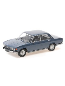 Minichamps - BMW 2500 E3 1968 blu metallizzato 1/18